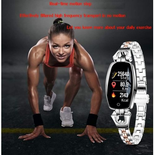  DXY Fitness-Armband, Wasserdichter Fitness-Rekorder, Sport-Armband, Fitnessuhr, mit Schrittzahler/Schlafmonitor/Anrufbotschaft, um Kinder, Damen und Manner zu Informieren