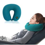 DXZA Neck Traction,U-Shape Vibration Neck Massage Pillow Portable Cervical Massager Massager Massage Pillow Foam Particle