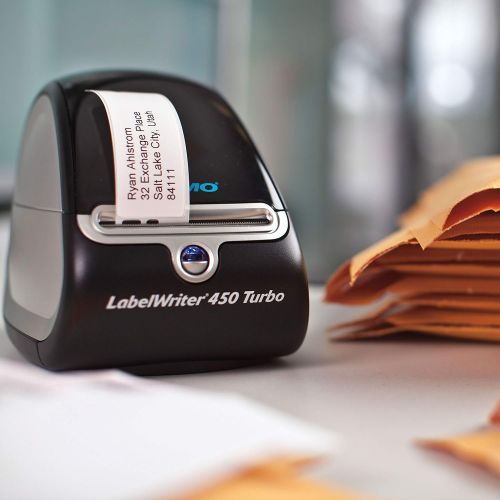  [아마존 핫딜] [아마존핫딜]DYMO Label Printer | LabelWriter 450 Turbo Direct Thermal Label Printer, Fast Printing, Great for Labeling, Filing, Shipping, Mailing, Barcodes and More, Home & Office Organization