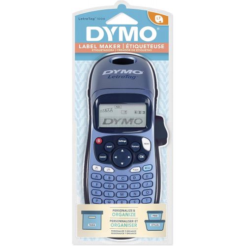  [아마존베스트]DYMO LetraTag LT-100H Handheld Label Maker for Office or Home (1749027), Colors May Vary