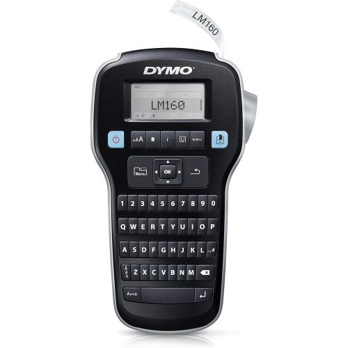  [아마존베스트]DYMO Label Maker | LabelManager 160 Portable Label Maker, Easy-to-Use, One-Touch Smart Keys, QWERTY Keyboard, Large Display, for Home & Office Organization