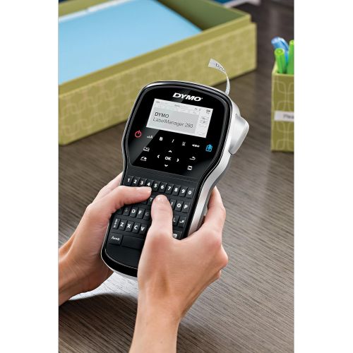  [아마존베스트]DYMO Label Maker | LabelManager 280 Rechargeable Portable Label Maker, Easy-to-Use, One-Touch Smart Keys, QWERTY Keyboard, PC and Mac Connectivity, for Home & Office Organization