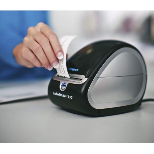  [아마존베스트]DYMO Label Printer | LabelWriter 450 Direct Thermal Label Printer, Great for Labeling, Filing, Mailing, Barcodes and More, Home & Office Organization