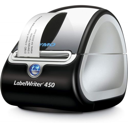  [아마존베스트]DYMO Label Printer | LabelWriter 450 Direct Thermal Label Printer, Great for Labeling, Filing, Mailing, Barcodes and More, Home & Office Organization