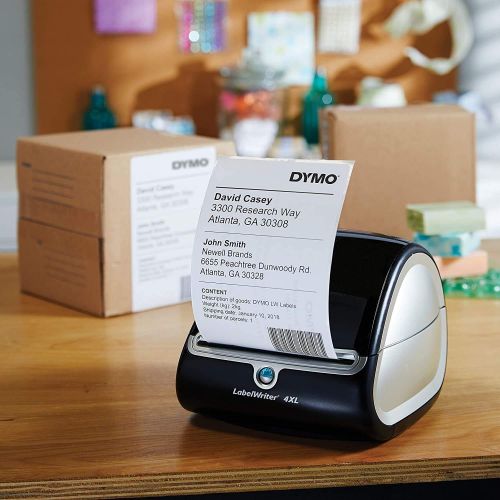  [아마존베스트]DYMO LabelWriter 4XL Thermal Label Printer (1755120) plus 1 bonus Shipping Roll 1755120