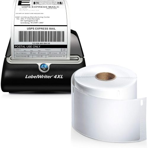  [아마존베스트]DYMO LabelWriter 4XL Thermal Label Printer (1755120) plus 1 bonus Shipping Roll 1755120