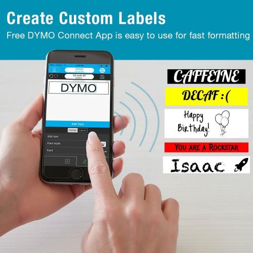  DYMO MobileLabeler Label Maker with Bluetooth Smartphone Connectivity (1982171)