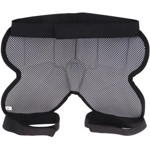  DYNWAVE 3D Padded Protective Shorts, Kids Hip Butt EVA Pad Short Pants, Heavy Duty Protective Gear Guard Drop Resistance for Ski Skiing Skating