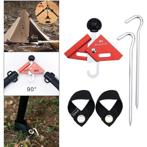  DYNWAVE Tarp Pole Tip Caps Single Person Tent Build Pole Connector Joint Ball