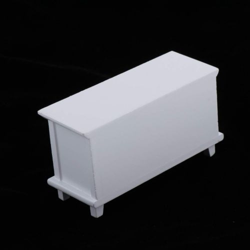  DYNWAVE 1/12 Scale TV Cabinet Furniture for Doll House Any Rooms Decor, Miniature Realistic Model Display Ornaments