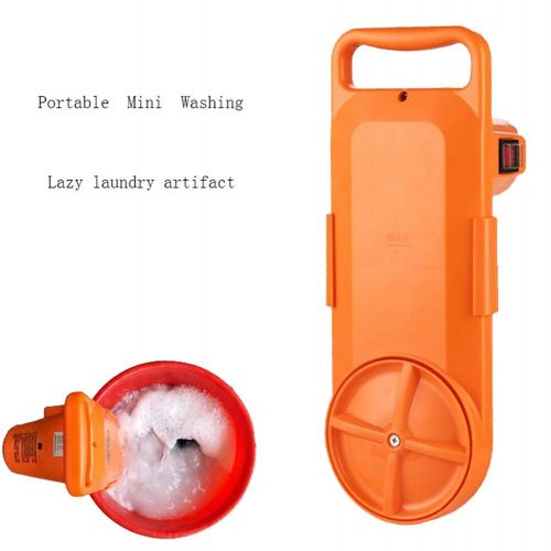  DYYTRm Mini Washing Machine with Pump Spin Mini Hand-Held Washing Machines for Travel, Student Dormitories, Rental Housing, Hotels Construction Sites Compact Durable Design to Wash All Yo