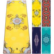 [아마존베스트]Dyzd Yoga Towel Hot Yoga TowelMicrofiber Yoga Towel Mat with Free Spray Bottle, Exclusive Design, Perfect for Gym, Bikram Hot YogaNon-Slip and Ultra Absorbent