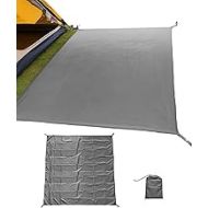 DZRZVD Waterproof Camping Tent Tarp Footprint for Picnic,Hiking,Survival Gear 82.6X94.5