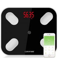 DZSF Body Fat Scale Floor Scientific Smart Electronic LED Digital Weight Bathroom Balance Bluetooth APP Android or iOS