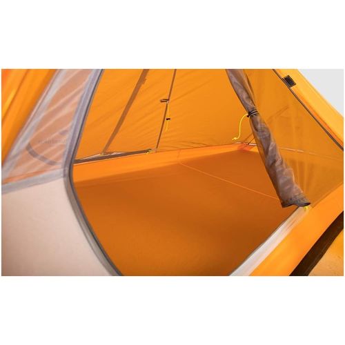  DZWYC Camping Tents Ultralight Camping Tent 2 Person with 2 Doors Easy Set Up Double Layer Waterproof 3 Season Tent for Hiking Cycling Family Tent (Color : Orange)