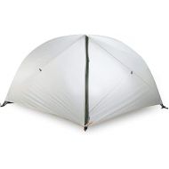 DZWYC Camping Tents Ultralight Camping Tent 2 Person 20D Silicone Easy Set Up Double Layer Waterproof 4 Season Tent for Outdoor Hiking Family Tent (Color : White)