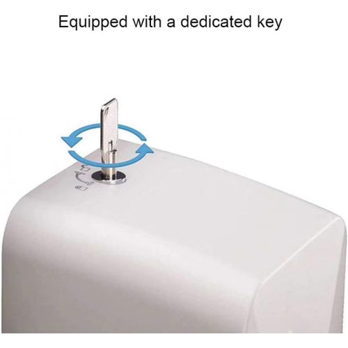  DZWYC Soap dispenser Touchless Soap dispenser Automatic Sensor Soap dispenser Hand Free Wall mounted Soap Dispensers Smart Hand Washer Alcohol Sterilizer Soap Pump For Commercial, Bathro