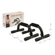 DA VINCI Pushup Bars with Non Slip Feet and Comfort Foam Grip for Providing a Safer Push Up Stand, 1 Pair