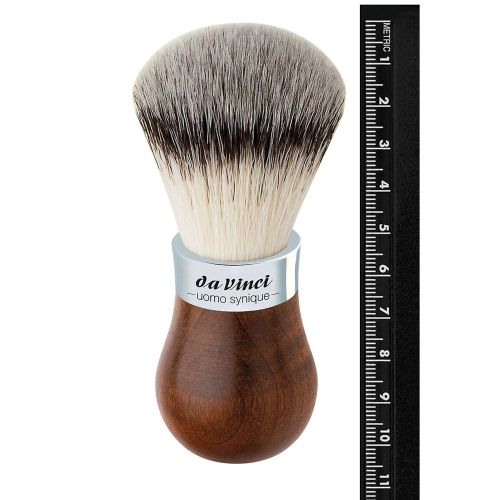 다빈치 Da Vinci Brushes da Vinci Shaving Series 279 UOMO Synique Shaving Brush, Synthetic with Kebony Wood Handle, 22mm