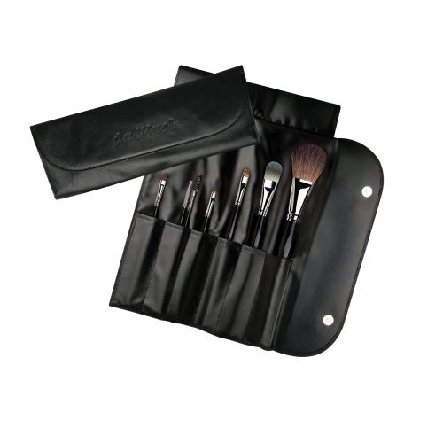 다빈치 Da Vinci Brushes da Vinci Cosmetics Series 48300 Professional Travel Brush Set with 10 Brushes, Napa Italian Leather Case, 11.29 Ounce, 10 Brushes