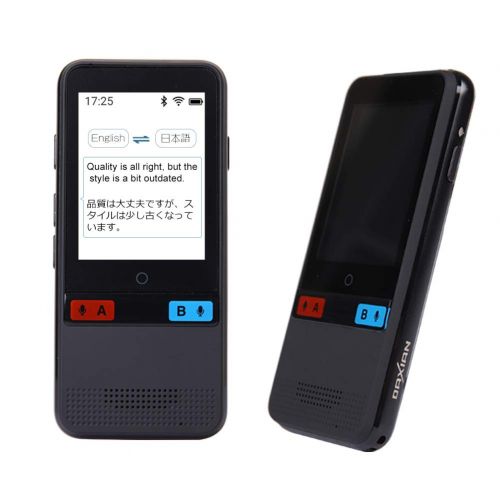  Da Xian Smart Voice Language Translator Device,Real-time Two-Way Offline SpeechText WiFi 2.4 inch IPS Touch Screen Support 45 Languages for Learning Travel Business Shopping English Spani