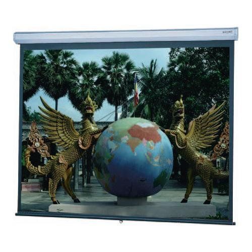  Da-Lite Model C Matte White Manual Projection Screen Viewing Area: 65 H x 116 W