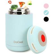 [아마존베스트]DaCool Hot Food Jar Vacuum Insulated Stainless Steel Thermos Food 16 oz School Lunch Containers for Kids Adult Office Leak Proof Keep Food Hot Cold Warm Container for Picnic Outdoo