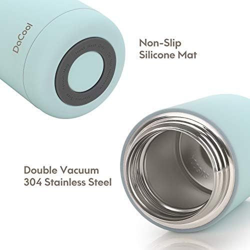  [아마존베스트]DaCool Hot Food Jar Vacuum Insulated Stainless Steel Thermos Food 16 oz School Lunch Containers for Kids Adult Office Leak Proof Keep Food Hot Cold Warm Container for Picnic Outdoo