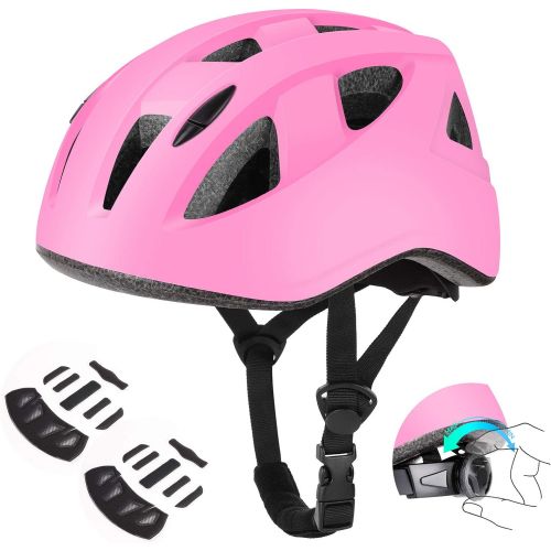  DaCool Kids Bike Helmet for 5~16 Ages Girls Boys Lightweight Toddler Youth Adjustable Cycling Skateboard Girl Helmet Safety Sport Helmet for Bicycle Skating Roller Scooter Outdoor