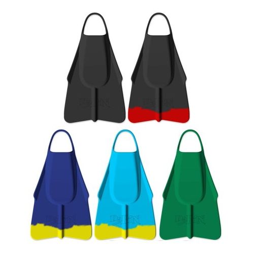  DaFin Navy Yellow Swimfins - XXL