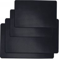 [아마존베스트]DaKuan Car Dashboard Anti-Slip Mat, 4 Packs 10.5 x 5.7 and 8 x 5.1 Sticky Non-Slip Dashboard Gel Latex Pad for Cell Phone, Sunglasses, Keys, Coins