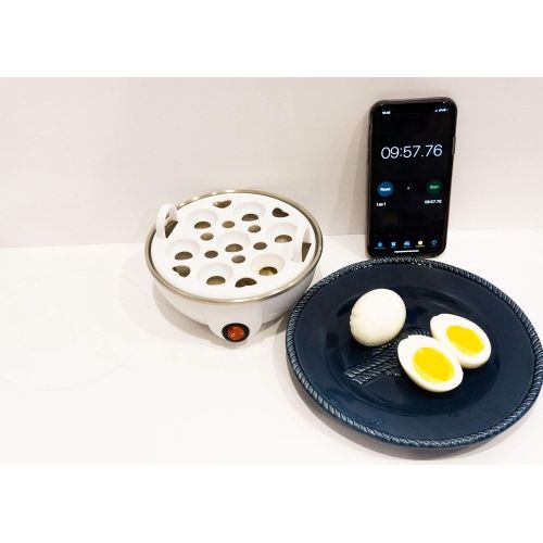  [아마존베스트]DaRiteBrand Easy Mornings Rapid Egg Cooker: 7 Egg Capacity Electric Egg Cooker for Hard Boiled Eggs, Poached Eggs, with Auto Shut Off Feature -Pink