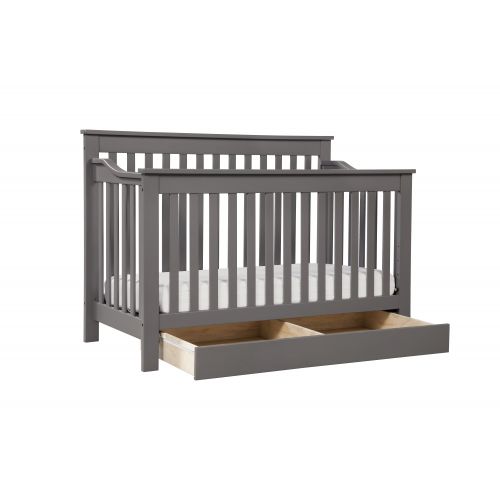  DaVinci Baby DaVinci Piedmont 4-in-1 Convertible Crib with Toddler Bed Conversion Kit in Slate Finish