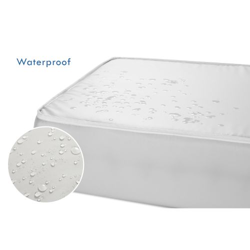 DaVinci Non-Toxic Complete Mattress with Hypoallergenic Waterproof Cover - White by DaVinci