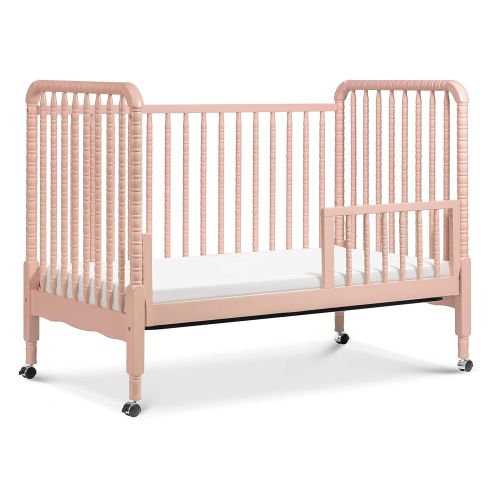  DaVinci Jenny Lind 3-in-1 Convertible Portable Crib in Fog Grey - 4 Adjustable Mattress Positions,...