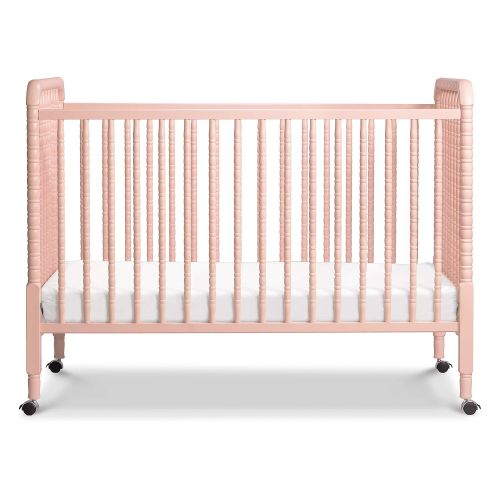  DaVinci Jenny Lind 3-in-1 Convertible Portable Crib in Fog Grey - 4 Adjustable Mattress Positions,...