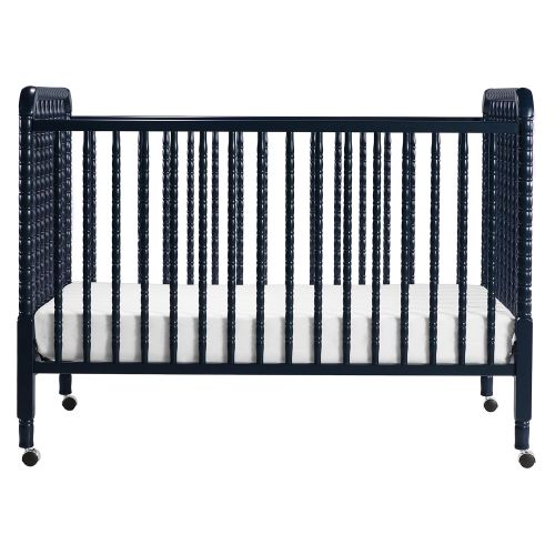  DaVinci Jenny Lind 3-in-1 Convertible Portable Crib in Fog Grey - 4 Adjustable Mattress Positions,...