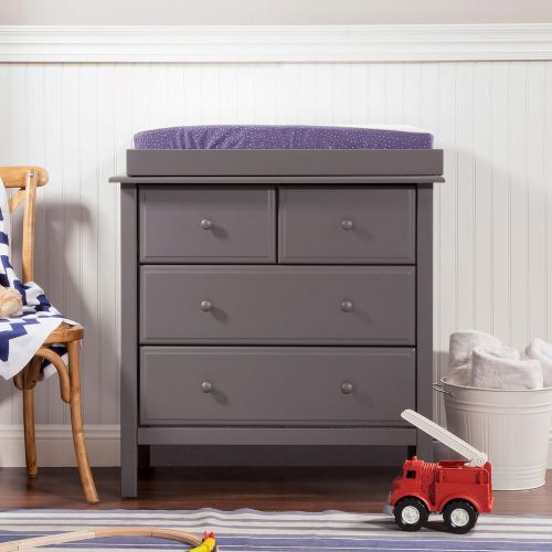  Davinci Autumn 4 Drawer Dresser, KC, Slate