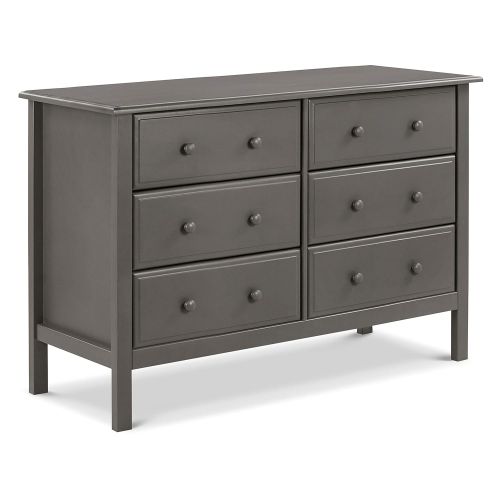  Davinci Jayden 6 Drawer Double Dresser, Slate