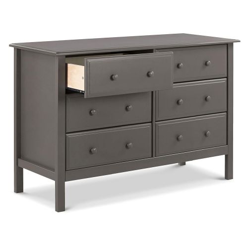  Davinci Jayden 6 Drawer Double Dresser, Slate