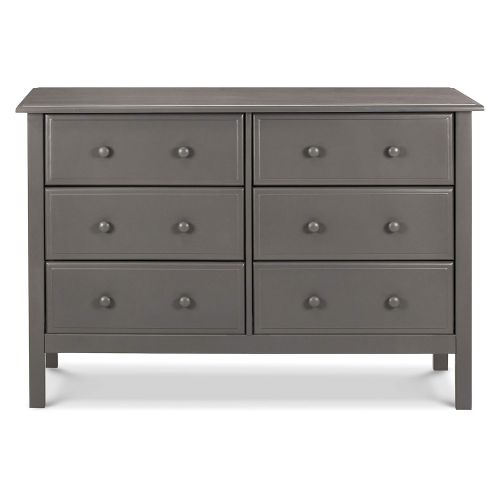  Davinci Jayden 6 Drawer Double Dresser, Slate