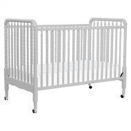 DaVinci Jenny Lind 3-in-1 Convertible Portable Crib in Rich Cherry - 4 Adjustable Mattress Positions,...