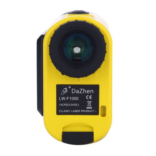  DaZhen Rangefinder 1000 Yards +- 0.5Y With LCD Height Measurement Angle Distance Measuring Device Digital Level Measuring Instrument Area Circle Rectangular