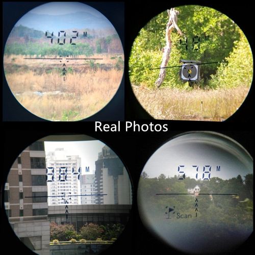  DaZhen Rangefinder 1000 Yards +- 0.5Y With LCD Height Measurement Angle Distance Measuring Device Digital Level Measuring Instrument Area Circle Rectangular