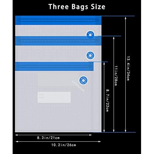  Daarcin 3 Size Sous Vide Bags 20pcs BPA Free Reusable Vacuum Sealer Bags Keep Food Flash with 2 Sealing Clips