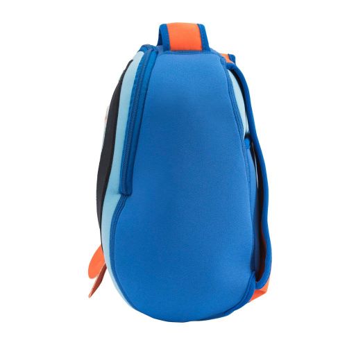  Dabbawalla Bags Cold Feet Penguin Kids Preschool and Toddler Backpack, Blue/Black/Orange/White