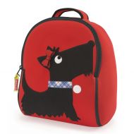Dabbawalla Bags Dabbawalla bags Scottie Dog Backpack, Red/Black