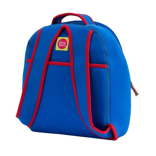 Dabbawalla Bags Preschool & Toddler Airplane Backpack, Blue/Red