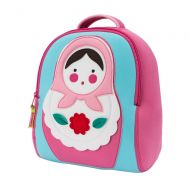 Dabbawalla Bags Preschool & Toddler Russian Doll Backpack, Pink