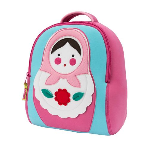  Dabbawalla Bags Preschool & Toddler Russian Doll Backpack, Pink